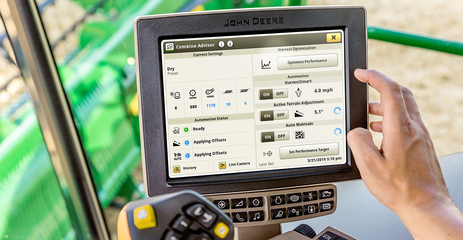 A person using all the features in a tablet